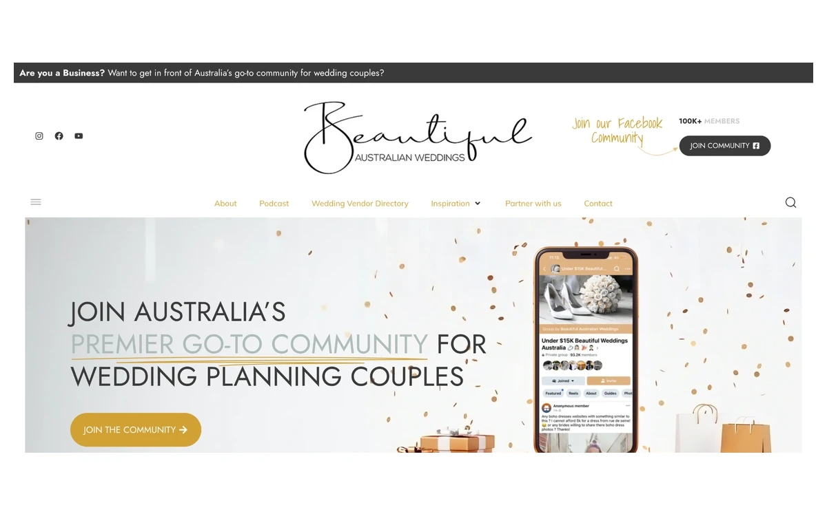 Beautiful Australian Weddings