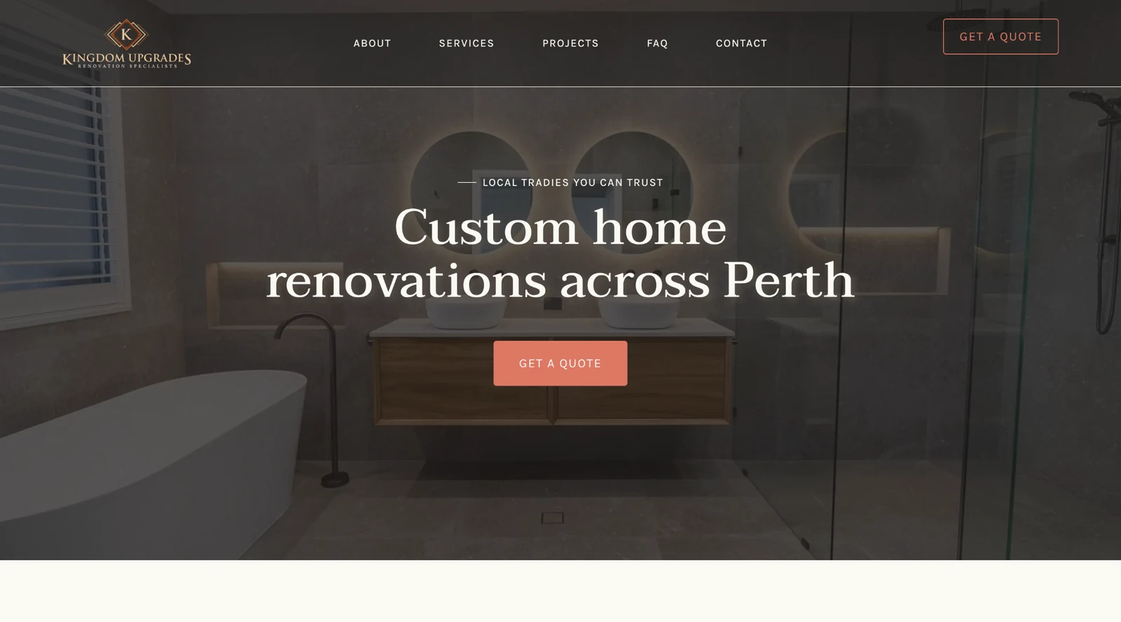 Kingdom Upgrades Website Design & SEO