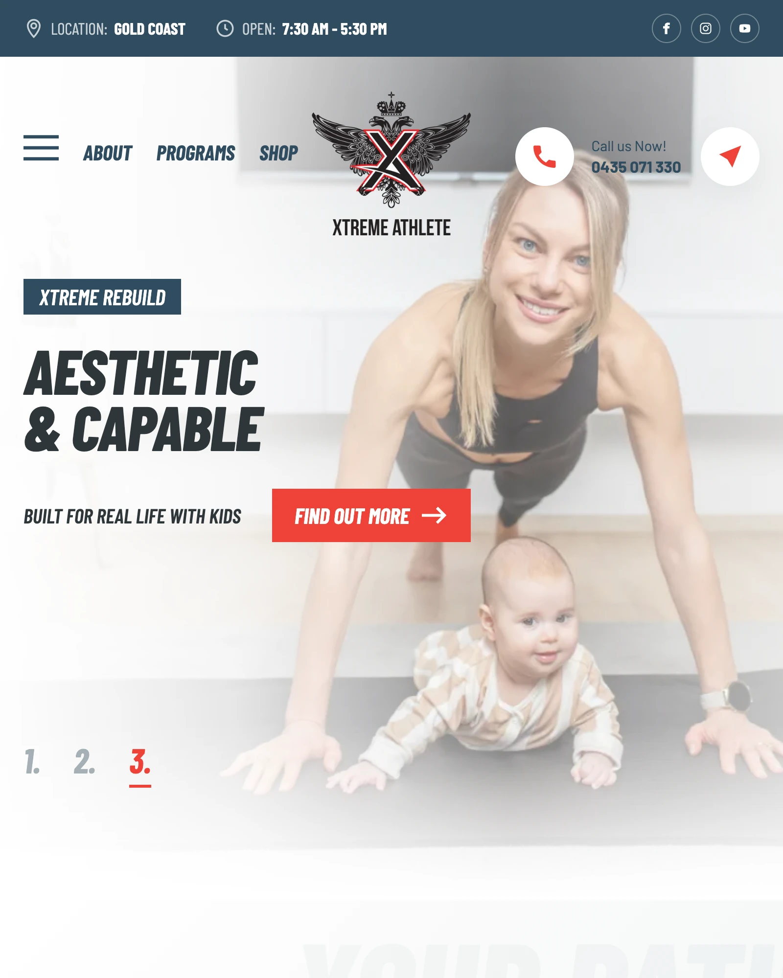 Xtreme Athlete tablet design